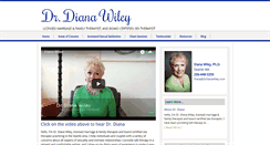Desktop Screenshot of drdianawiley.com