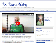 Tablet Screenshot of drdianawiley.com